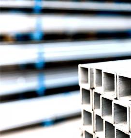 труба квадратная стальная 100х100х4 мм - тип 1