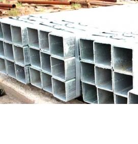 труба квадратная стальная 100х100х4 мм - тип 4