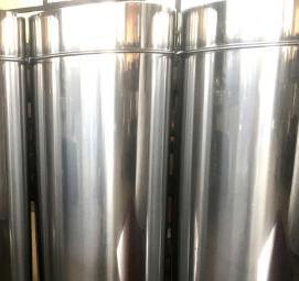 труба нержавеющая 130 мм - тип 1