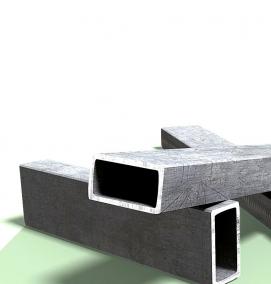 труба профильная 60х40х1,5 мм - модель 1