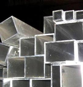 труба профильная белая - тип 2