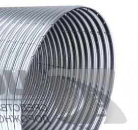 труба водопропускная круглая из гофрированного металла - модель 2