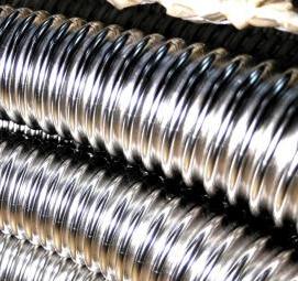 труба водопроводная гофрированная нержавеющая - модель 2