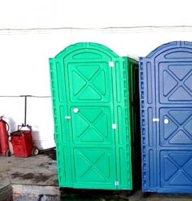 туалетная кабина для дачи пластиковая - тип 3