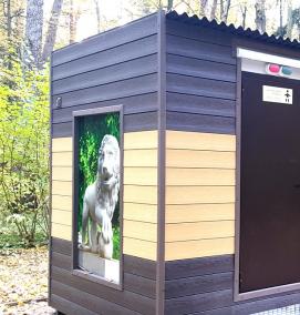 туалетные дачные кабины пластиковые - тип 4