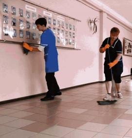 уборка помещений - модель 1