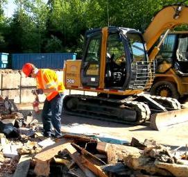 уборка строительной территории - вариант 4