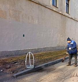 уборка территории частного дома - тип 1