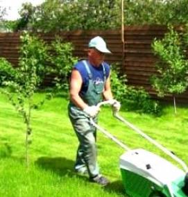 уборка территории на даче - тип 2