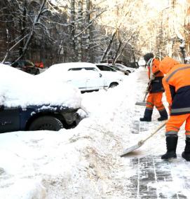 уборка территории от снега - тип 1