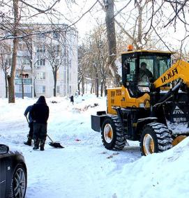 уборка территории от снега - тип 3