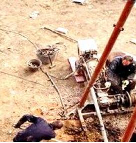 ударно канатное бурение скважин - вариант 2