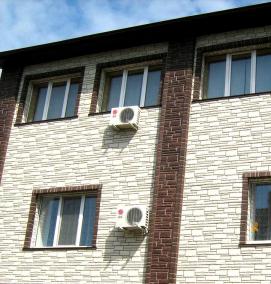 угловые фасадные панели - вариант 1