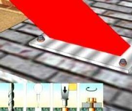 уголки для крепления металлических конструкций - вариант 1