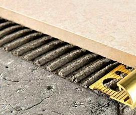 уголки металлические декоративные для стен - модель 3