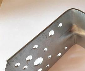 уголки металлические крепежные 50х50 мм - тип 2