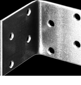 уголки металлические крепежные мебельные - модель 1