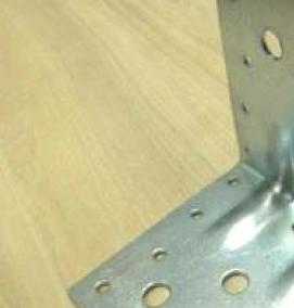 уголки металлические крепежные мебельные - модель 2