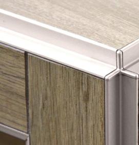 уголок декоративный металлический - вариант 2