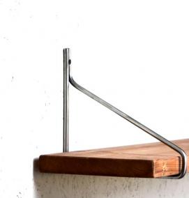 уголок для полки металлический - тип 1