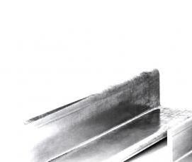 уголок металлический 110 мм - модель 1