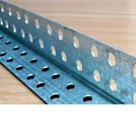 уголок металлический оцинкованный перфорированный - вариант 1