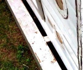 уголок наружный металлический - модель 4