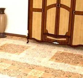 укладка керамогранитной плитки на пол - модель 3