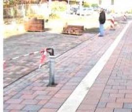 укладка клинкерной тротуарной плитки - вариант 1