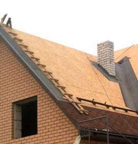 укладка кровли - модель 4