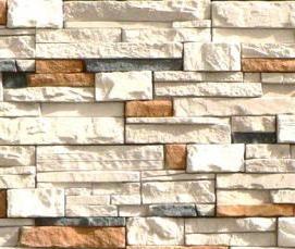 укладка облицовочного камня на стену - тип 4