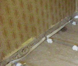 укладка стяжки пола - вариант 1