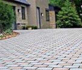 укладка тротуарной плитки елочкой - вариант 1
