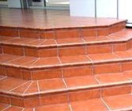 укладка тротуарной плитки на крыльцо - тип 3