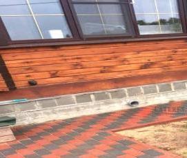 укладка тротуарной плитки в морозы - модель 3