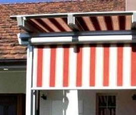 уличные рулонные шторы - модель 3