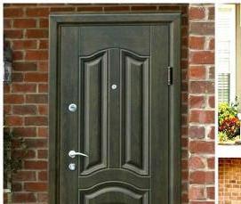 уличные входные двери для частного дома - вариант 4