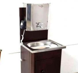 умывальник для дачи с подогревом навесной - модель 3