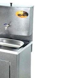 умывальник для дачи с подогревом навесной - модель 2