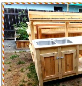 умывальник для дачи - тип 2