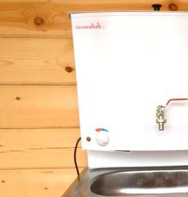 умывальник электрический для дачи с подогревом - модель 3