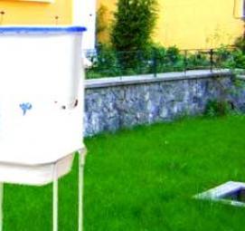 умывальник металлический для дачи подвесной - вариант 2