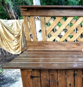 умывальник на даче на улице - тип 1