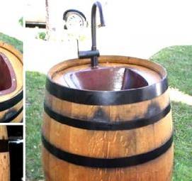 умывальник с тумбой для дачи - тип 3