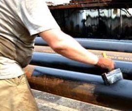 усиленная гидроизоляция труб - вариант 1