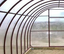 усиленная теплица из поликарбоната - вариант 4