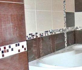 установка акриловой ванны на каркасе - вариант 2