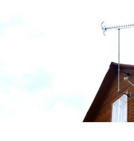 установка антенн спутникового тв - тип 4