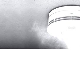 установка автономных дымовых пожарных извещателей - модель 1