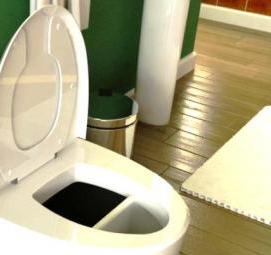 установка биотуалета - тип 4